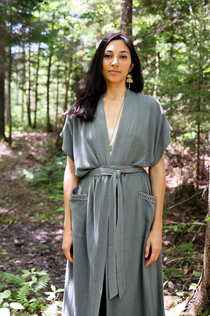 Kimono and outlet dress